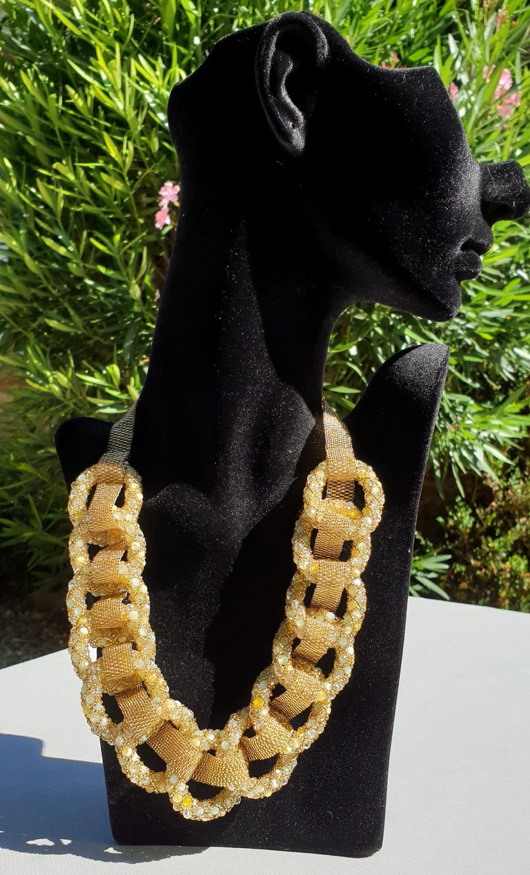 Dolce & Gabbana Multicolor Murano Glass Beads Gold Brass Chain Jewelry Necklace main image 1