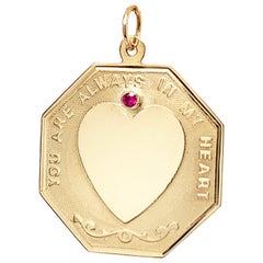 Gold You Are Always In My Heart Charme