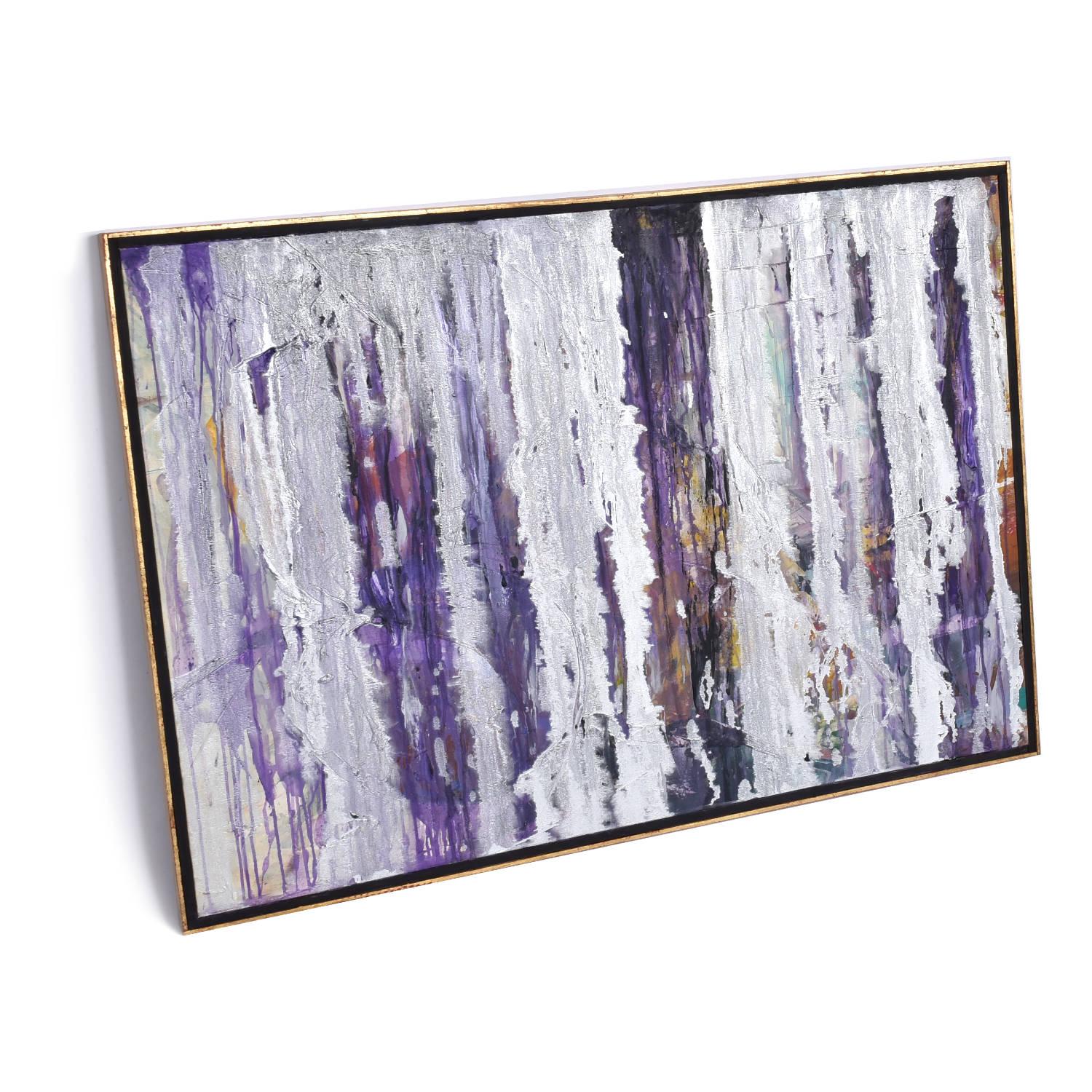 Pintura abstracta original, firmada 