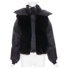 GOLDBERGH 2023 La Reine faux fur panel hooded goose down puffer jacket FR32
