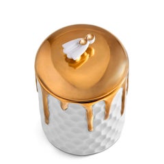Golded Bee Candle Box