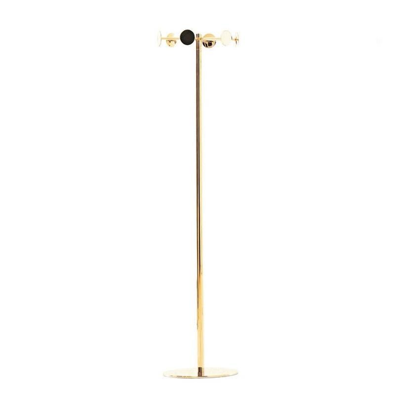 Italian Golded Coat Hanger Gold Plated 24-Karat or in Chrome Finish For Sale