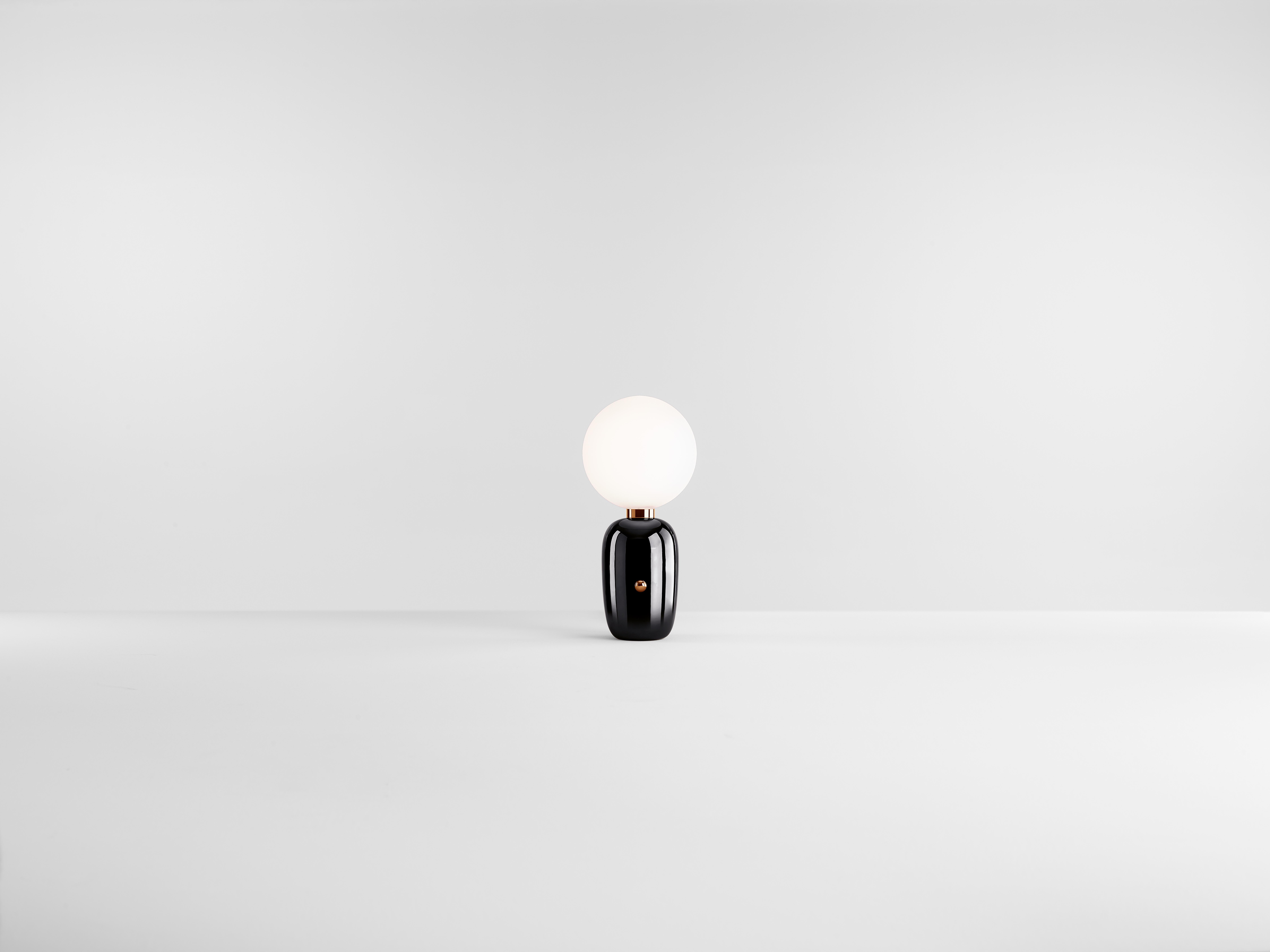 Postmoderne Lampe de table A&M PE Golden Aballs by Parachilna en vente