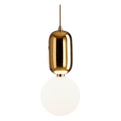 Golden Aballs T Me Pendant Lamp by Parachilna