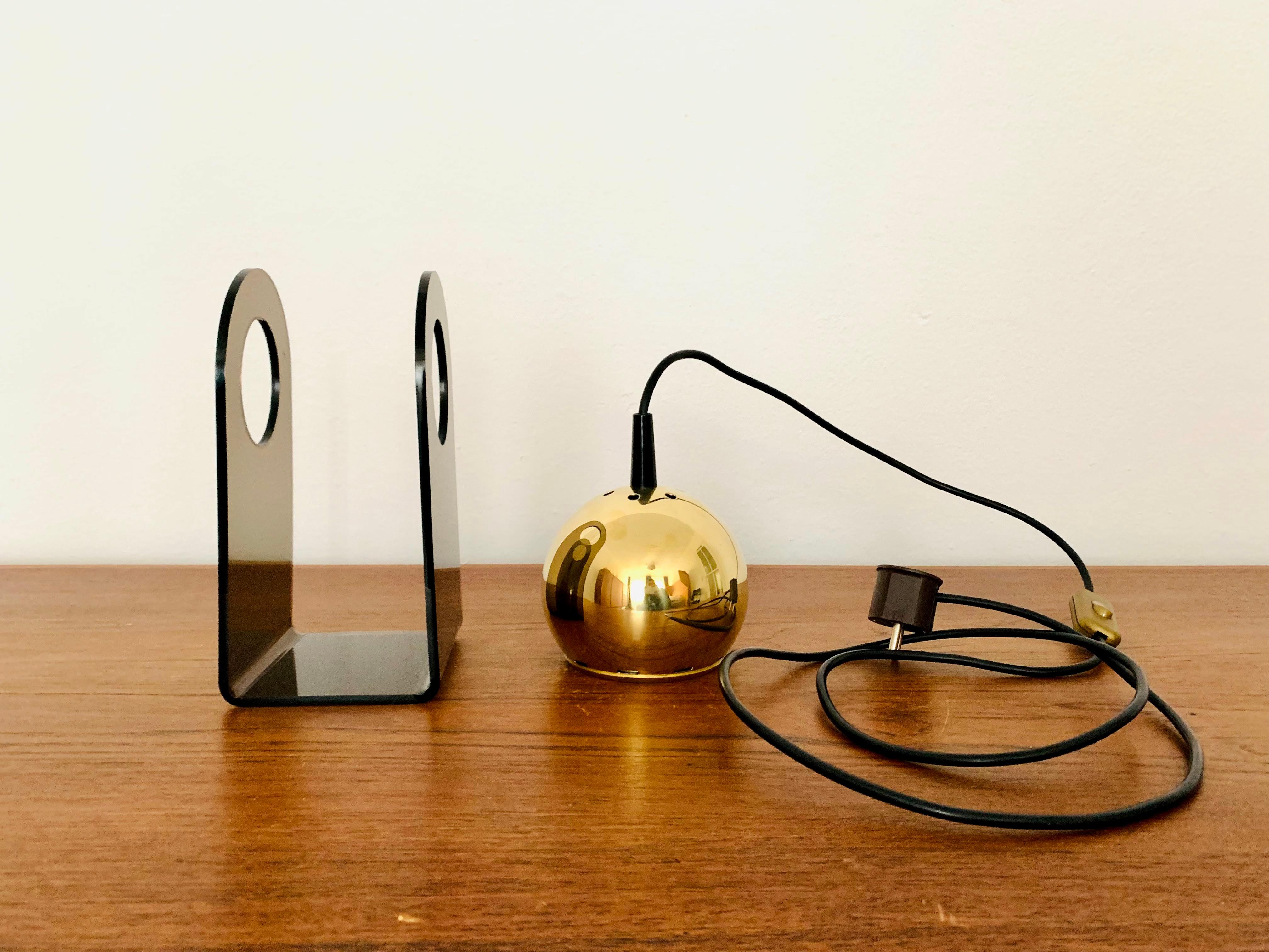 Lampe de table Golden Adjustable Acrylic Space Age  en vente 4