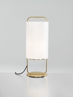 Golden Alistair M Table Lamp by Parachilna