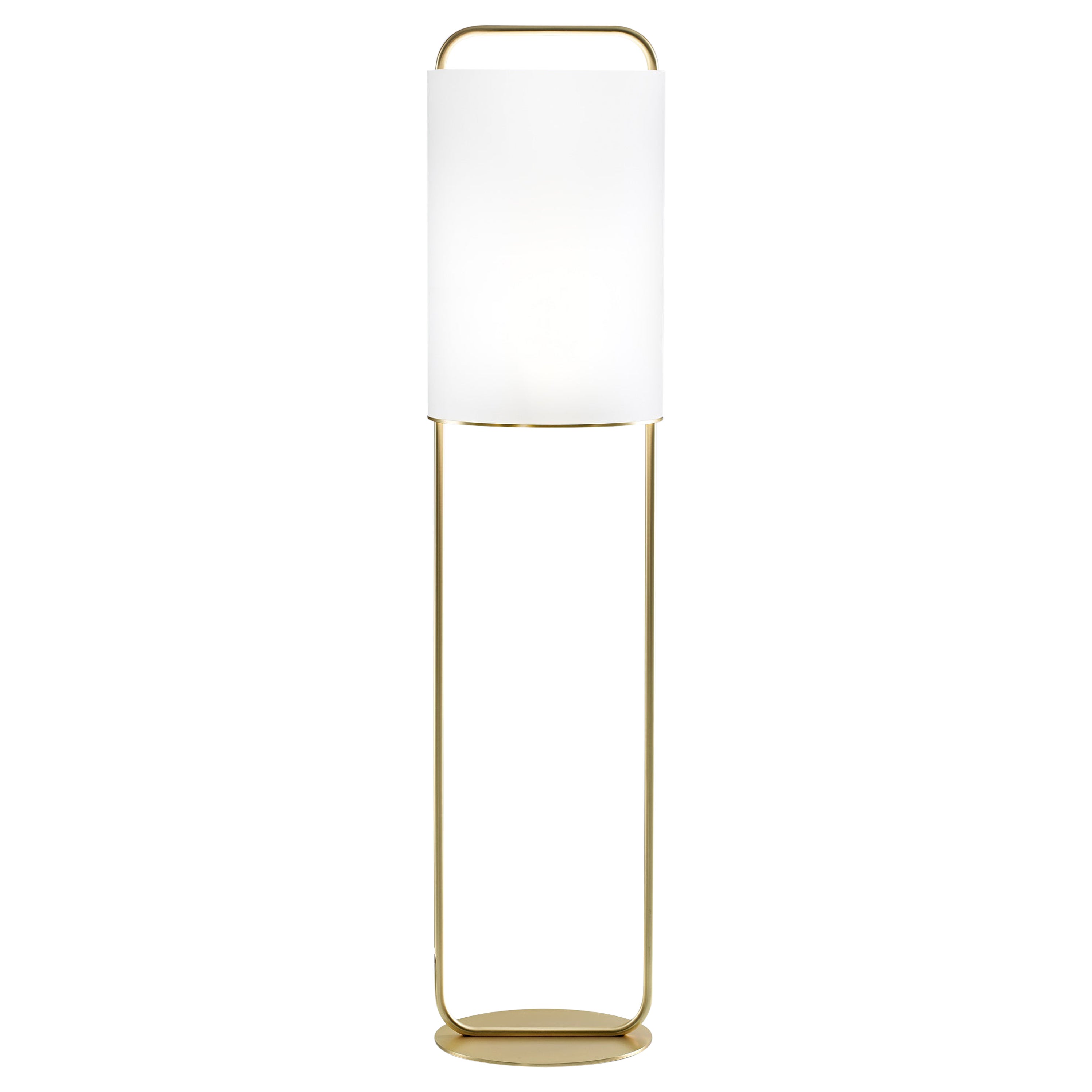 Lampadaire Alistair P doré de Parachilna en vente