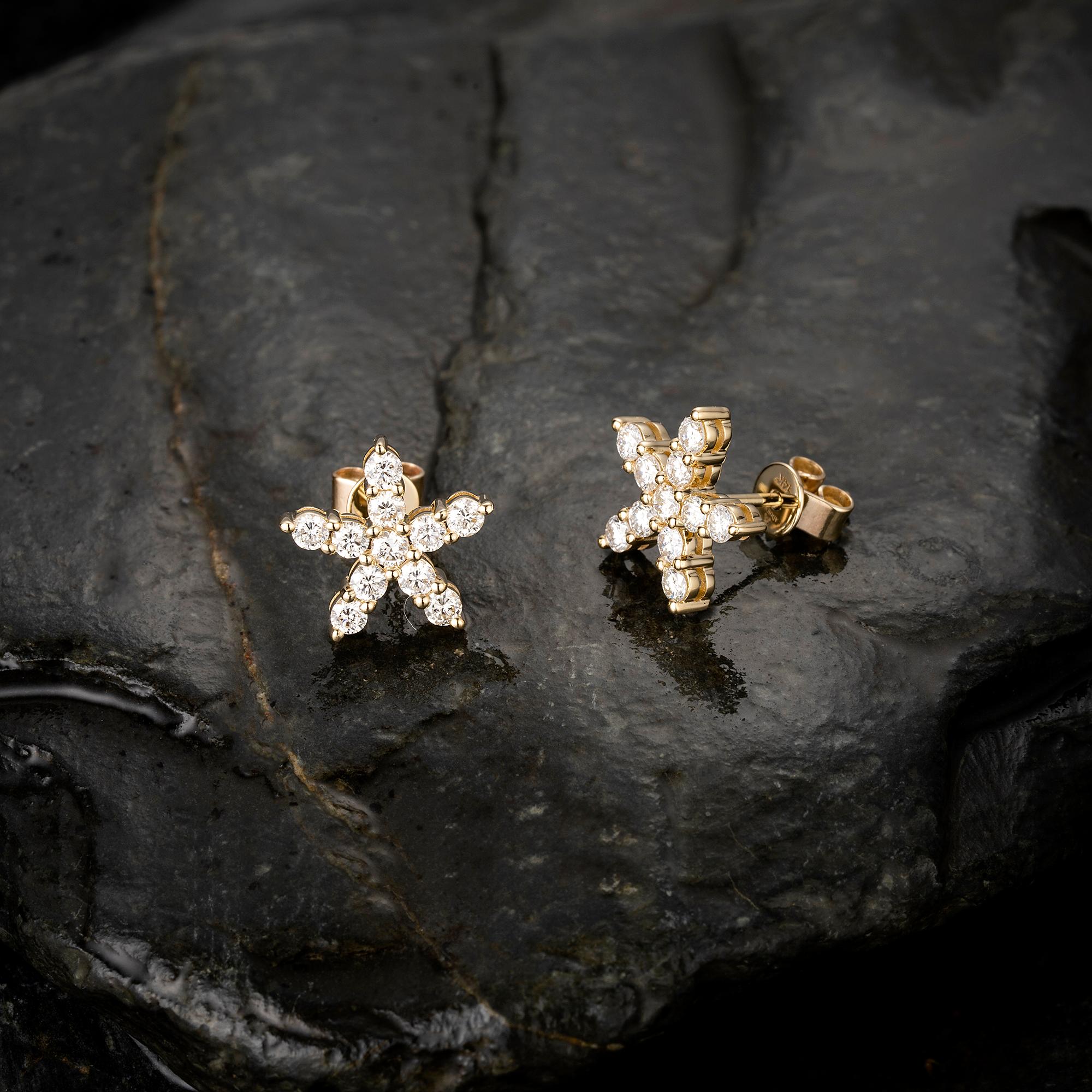 Earring Information
Diamond Type : Natural Diamond
Metal : 14K
Metal Color : Yellow Gold
Diamond Carat Weight : 2.50ttcw
Diamond Color Clarity : G-SI
Weight : 11.5mm
Lead Time : 4-8 Weeks (If out of Stock)

JEWELRY CARE
Over the course of time, body