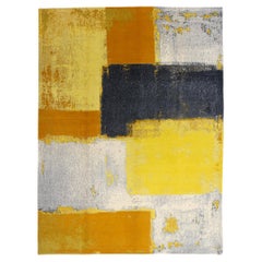 Golden Balance: A Contemporary Abstract Masterpiece of Bold Prestige
