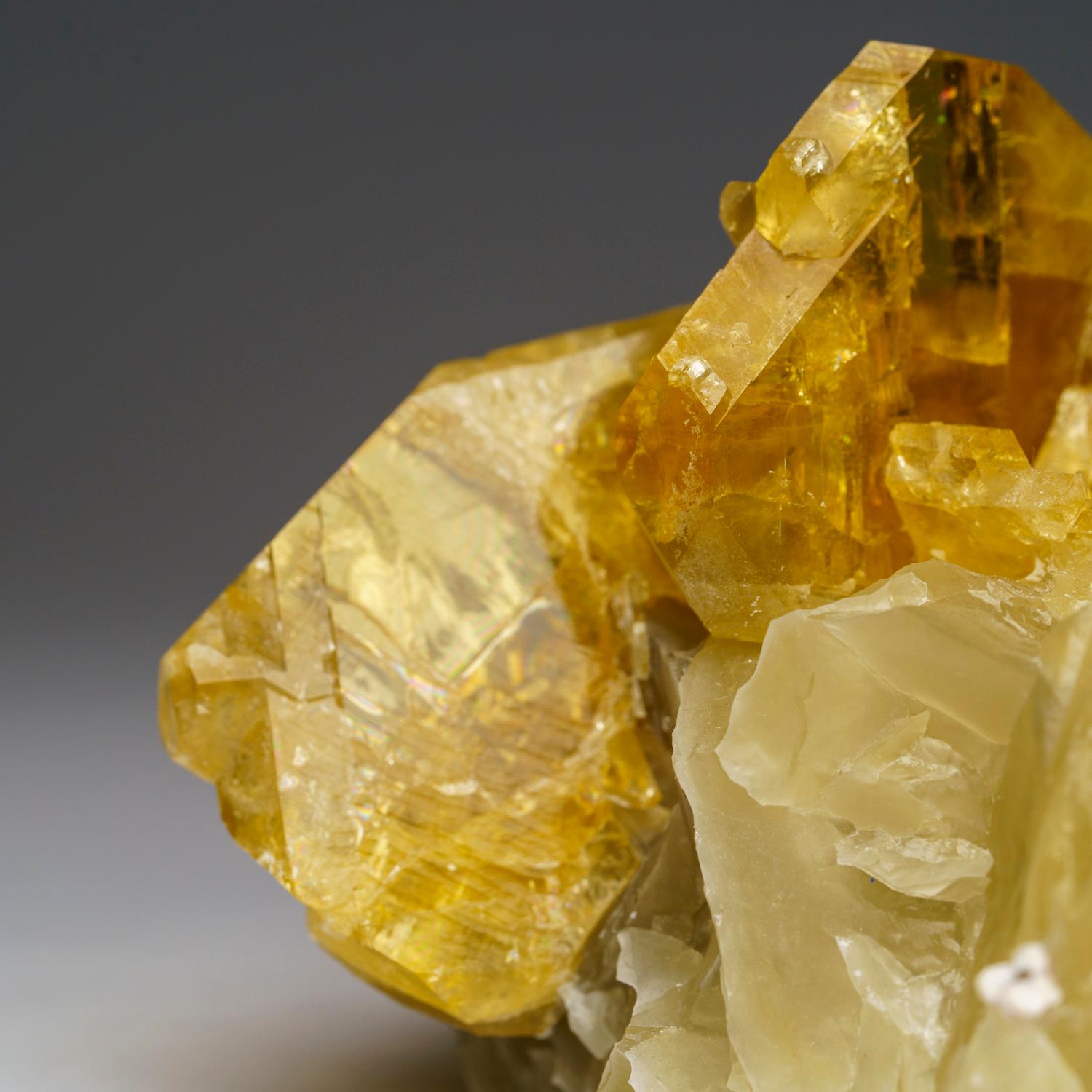 Contemporary Golden Barite from Lushi, Henan Province, China (451.7 grams) For Sale