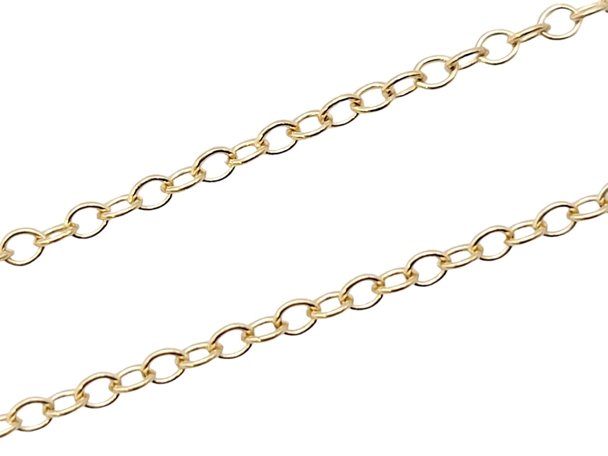 Golden Bear Pave Diamond Baby Bear Pendant Necklace in 14 Karat Yellow Gold 3