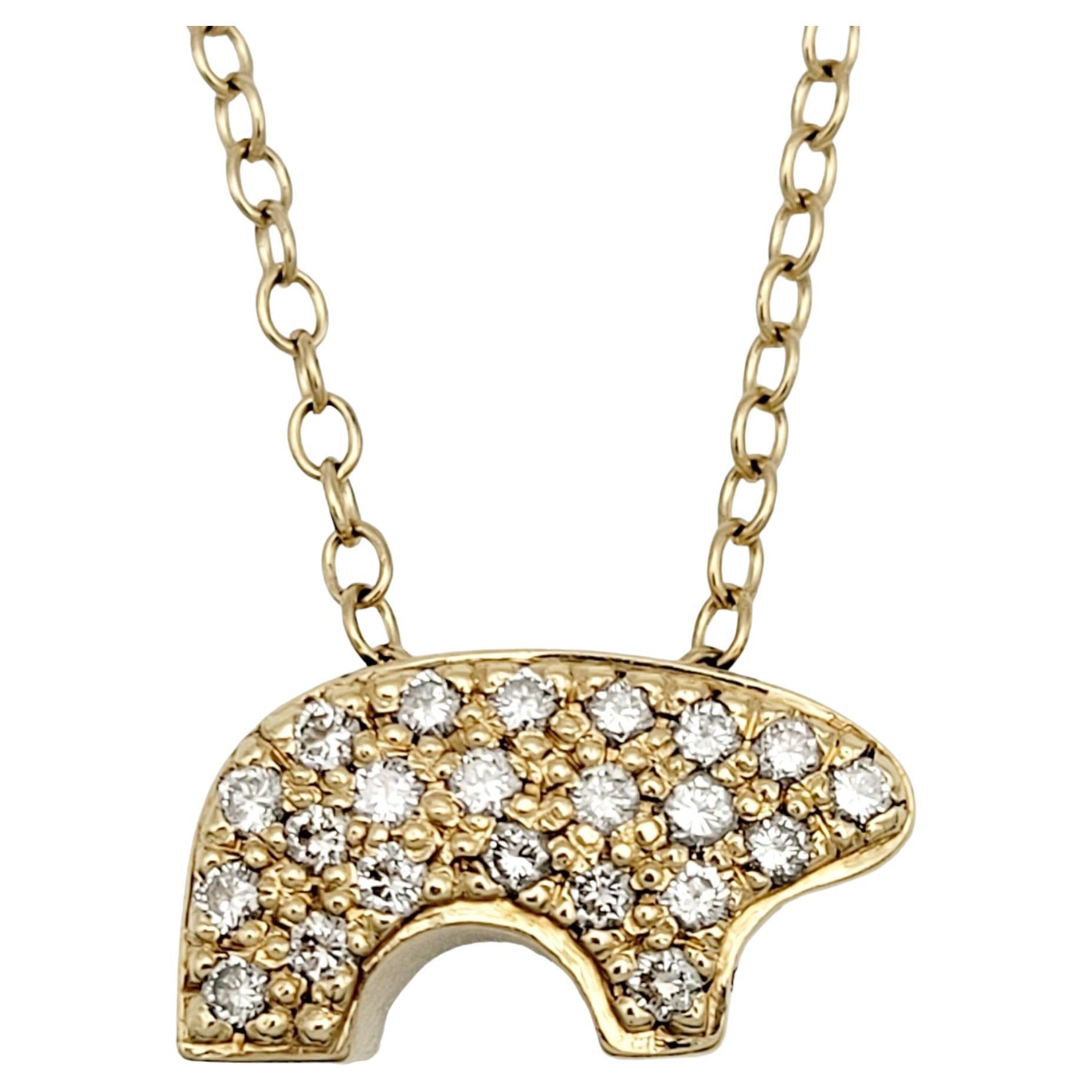 Beau Bear 999 Pure Gold Pendant | SK Jewellery
