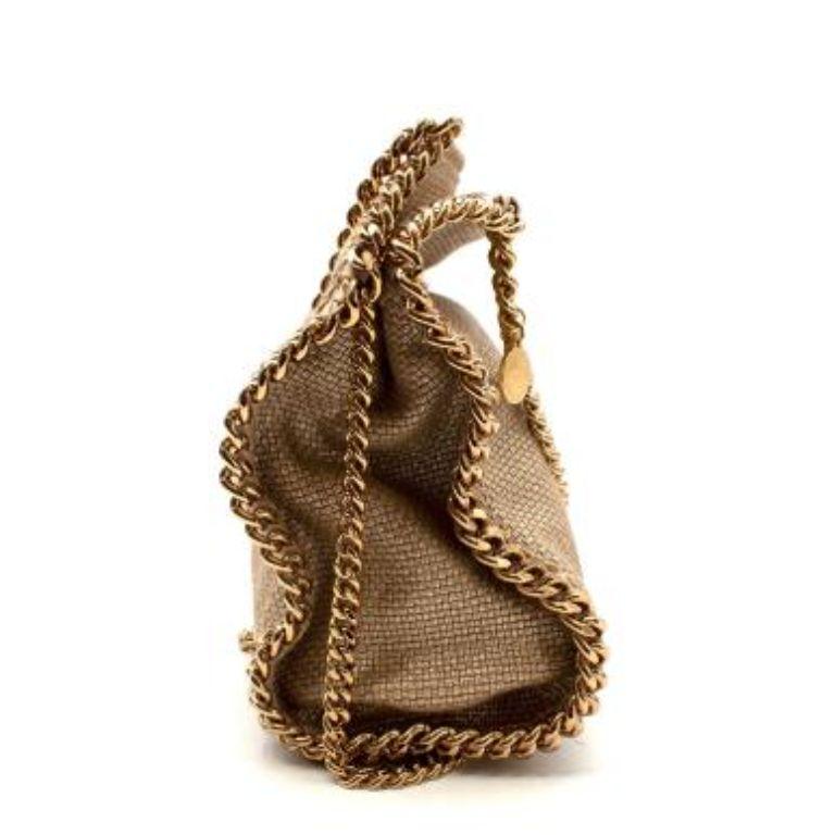 Women's Golden Beige Mini Falabella Bag For Sale