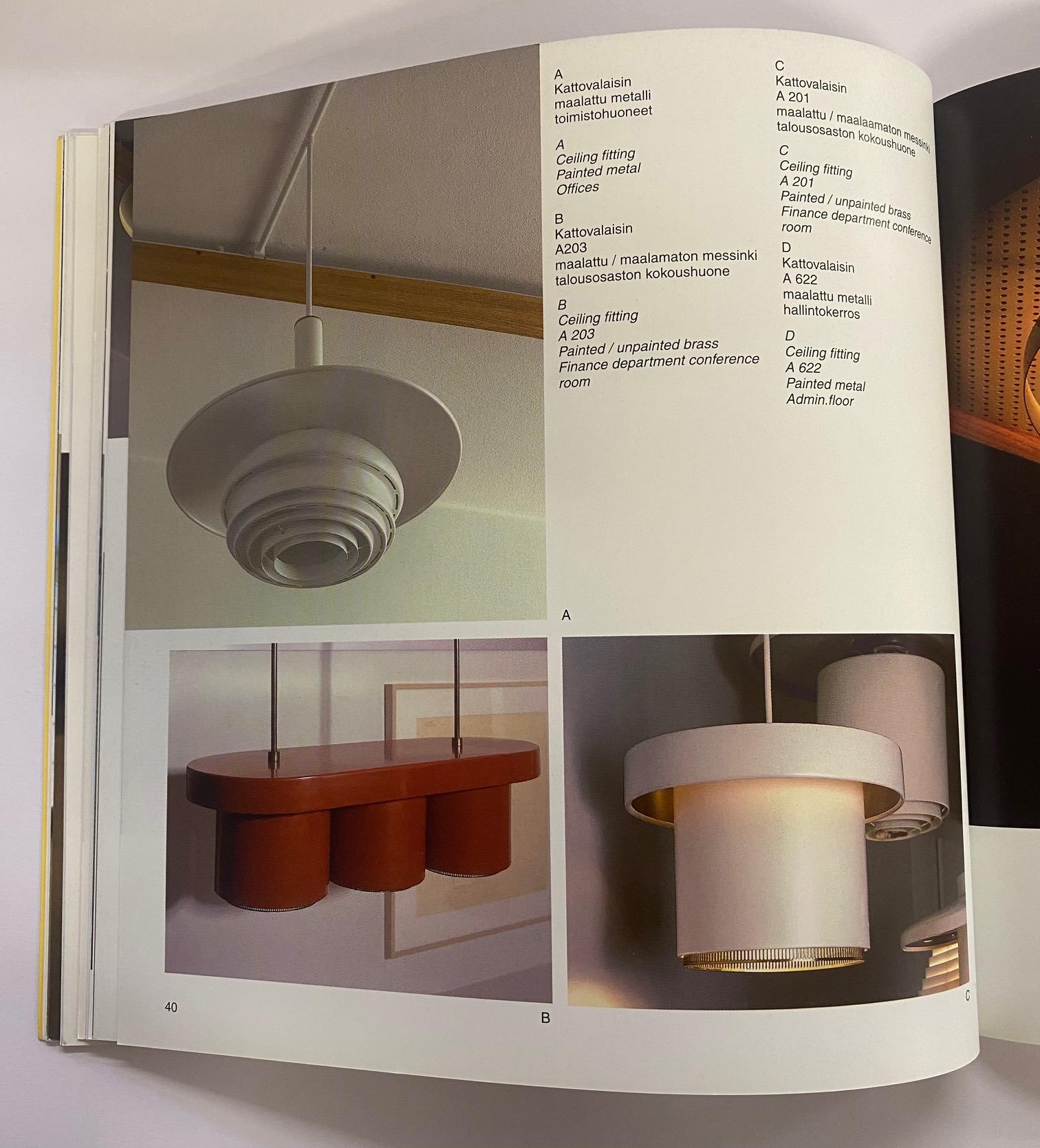 Golden Bell and Beehive: Light Fittings Designed by Alvar and Aino Aalto (Book) For Sale 5