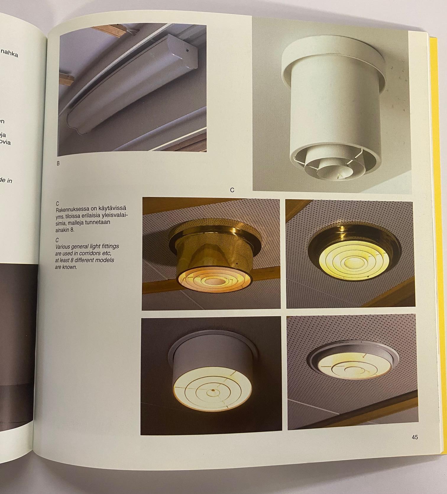 Golden Bell and Beehive: Light Fittings Designed by Alvar and Aino Aalto (Book) For Sale 6