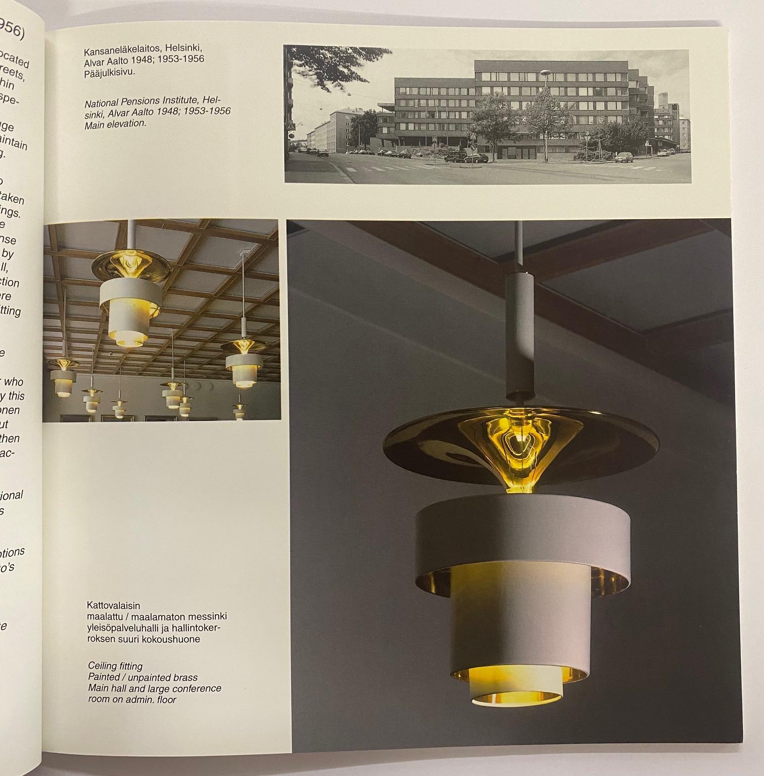 Golden Bell and Beehive: Light Fittings Designed by Alvar and Aino Aalto (Book) For Sale 1