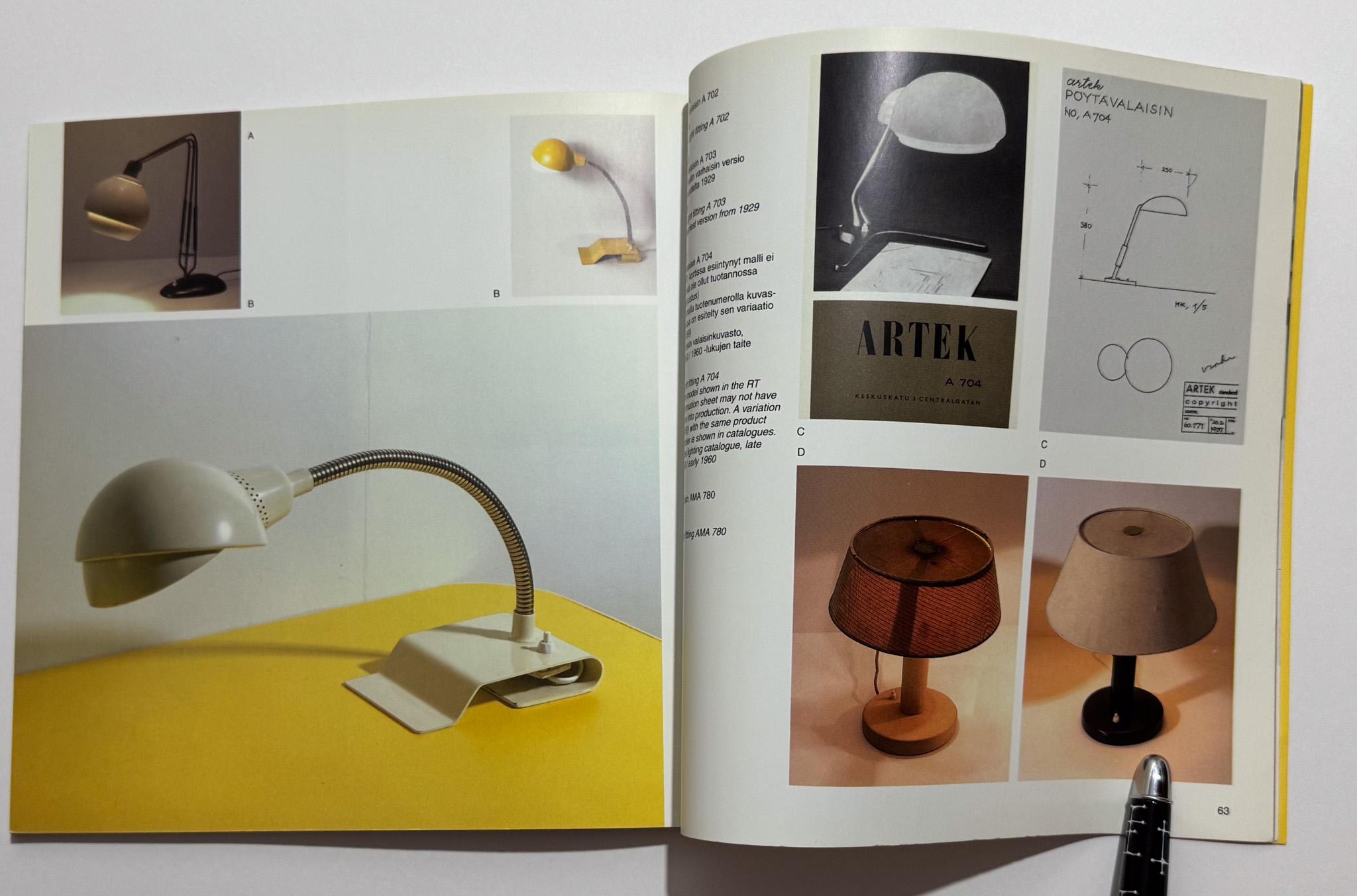 Goldene Glocke und Bienenstock: Von Alvar und Aino Aalto entworfene Beleuchtungskörper (Papier) im Angebot