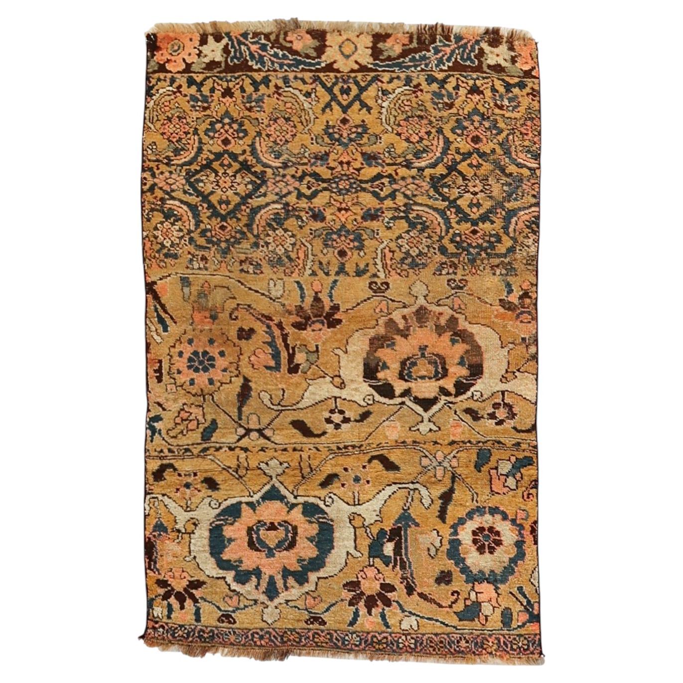 Golden Bijar Rug Sampler For Sale