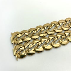 Golden Bracelet Rosa Designed by Maroeska Metz