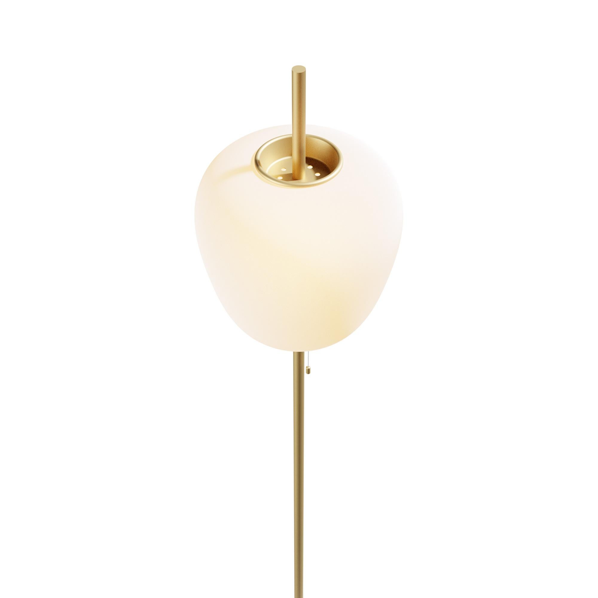 XXIe siècle et contemporain Lampadaire J14 en laiton doré de Disderot en vente