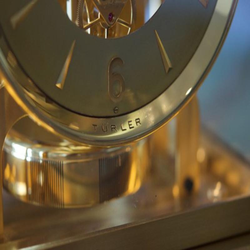 Türler-Uhr aus Goldmessing von Jaeger-LeCoultre im Angebot 10