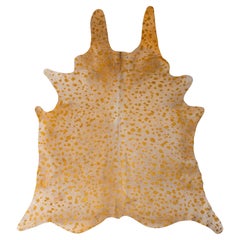 Golden Brazilian Cowhide