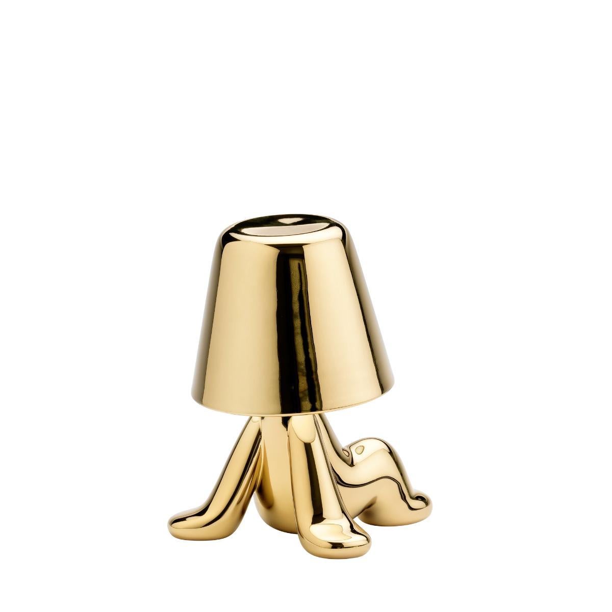 Golden Brothers - Lámpara Bob de ABS metalizado de Stefano Giovannoni en Nuevo estado para la venta en Brooklyn, NY