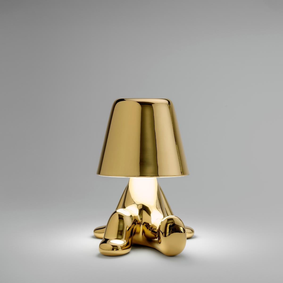 Golden Brothers - Lámpara Bob de ABS metalizado de Stefano Giovannoni Siglo XXI y contemporáneo en venta