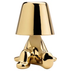 Golden Brothers Bob LED Lamp, Designed by Stefano Giovannoni, Made in Italy