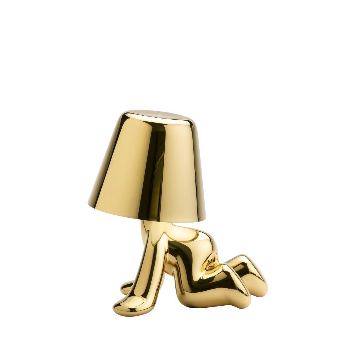 Golden Brothers - Lámpara Ron de ABS metalizado de Stefano Giovannoni Italiano en venta