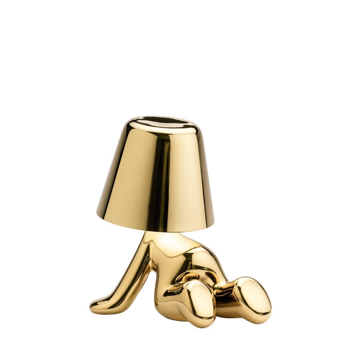 Golden Brothers - Lámpara Ron de ABS metalizado de Stefano Giovannoni en Nuevo estado para la venta en Brooklyn, NY