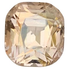 Golden Brown Tourmaline 3.24 Ct Square Cushion Cut Natural Loose Gemstone — Ring