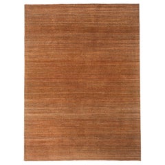 Golden Brown Tweed Area Rug