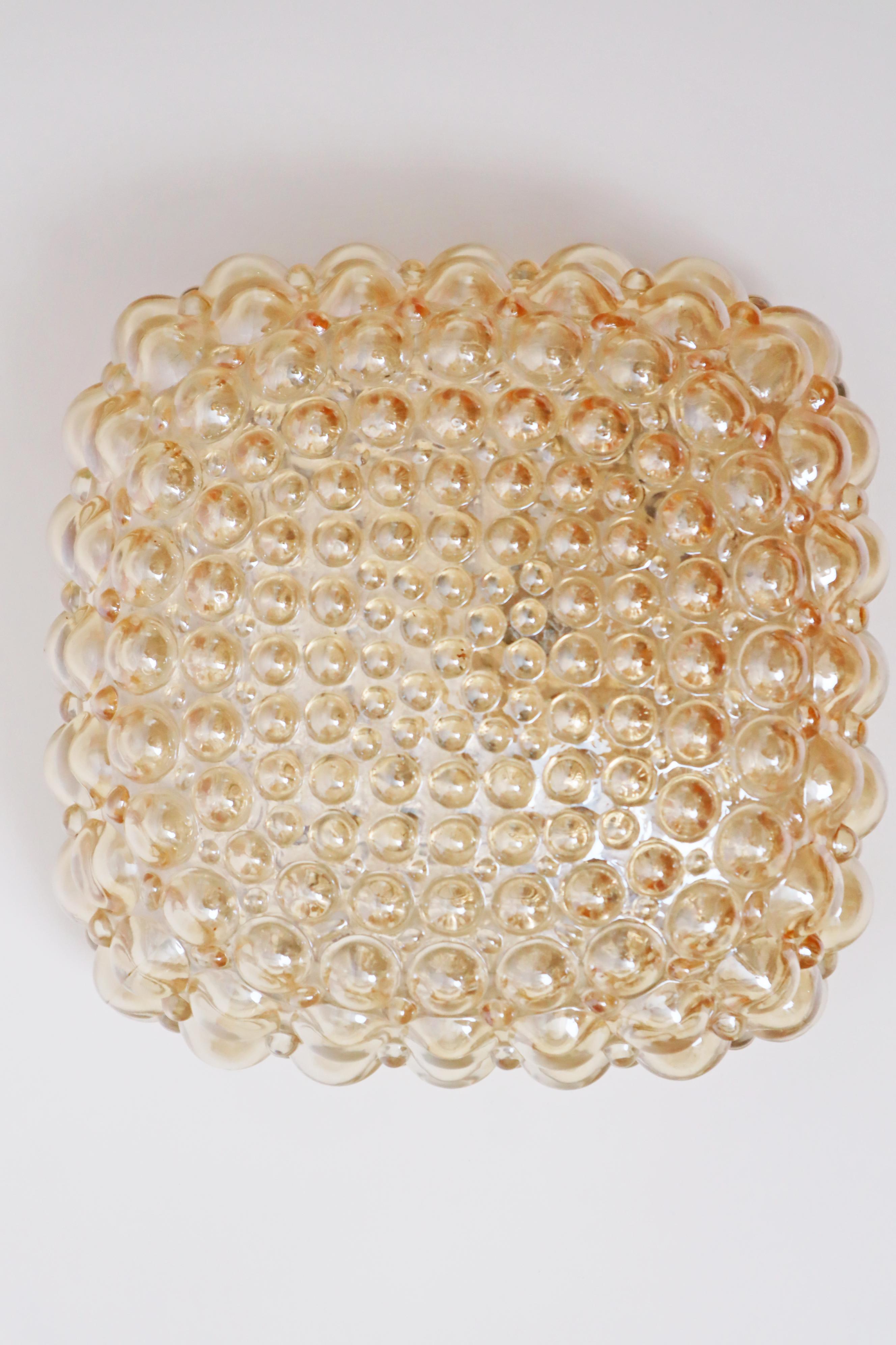 Lampada da parete o soffitto Golden Bubble di Helena Tynell per Glashütte Limburg in vendita 4