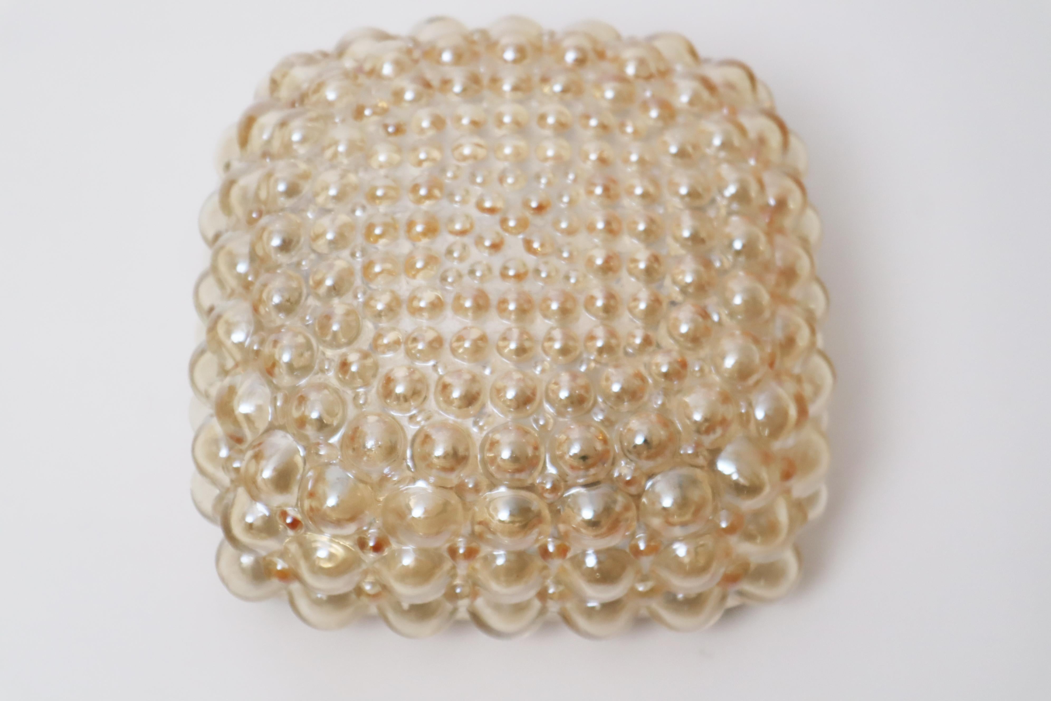 Lampada da parete o soffitto Golden Bubble di Helena Tynell per Glashütte Limburg in vendita 1