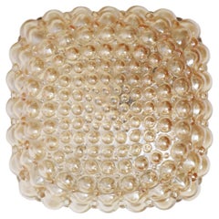 Golden Bubble Wall or Ceiling Light by Helena Tynell for Glashütte Limburg