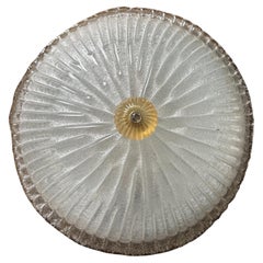 Golden Button, splendida plafoniera di Murano, anni '80