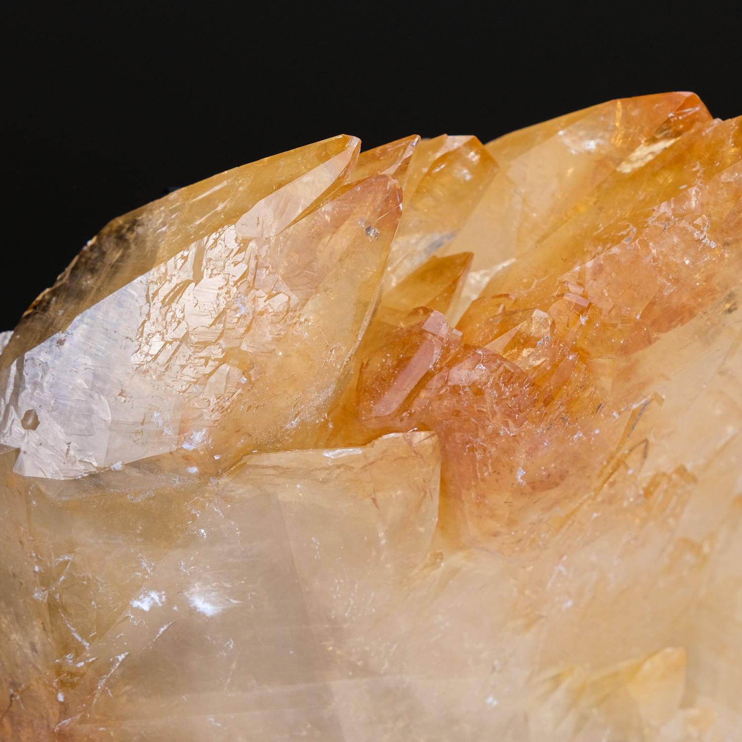 American Golden Calcite Crystal from Elmwood Mine, Tennessee (3.3 lbs) For Sale