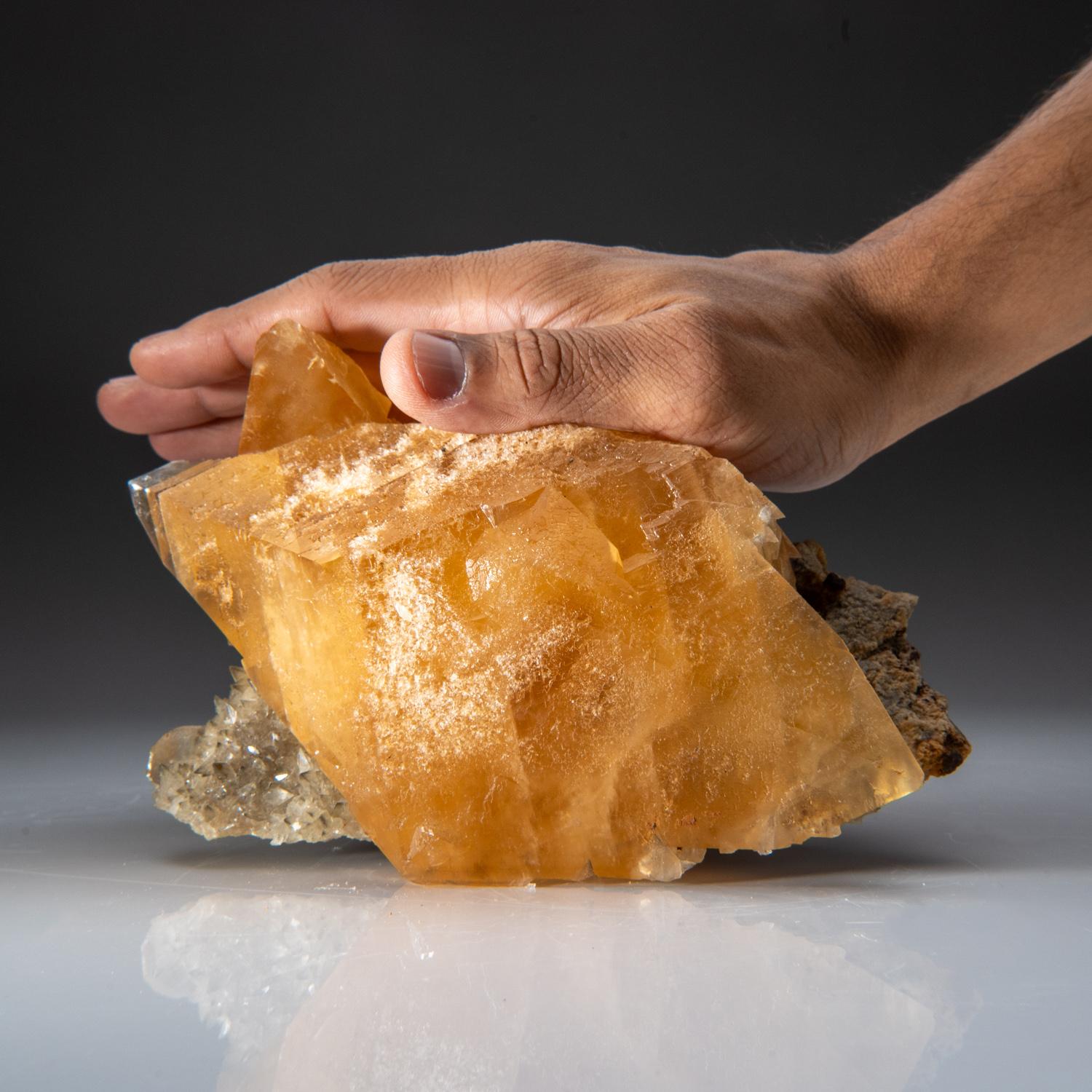 American Golden Calcite from Elk Creek, Meade County, South Dakota For Sale