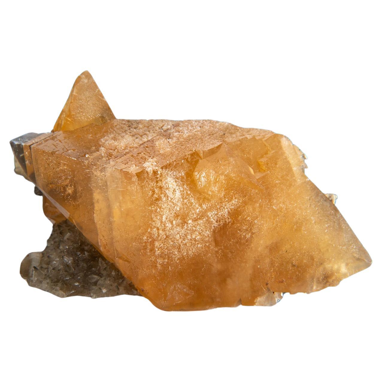 Golden Calcite from Elk Creek, Meade County, South Dakota