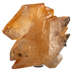 Golden Calcite from Elmwood Mine, Carthage, Smith County, Tennessee