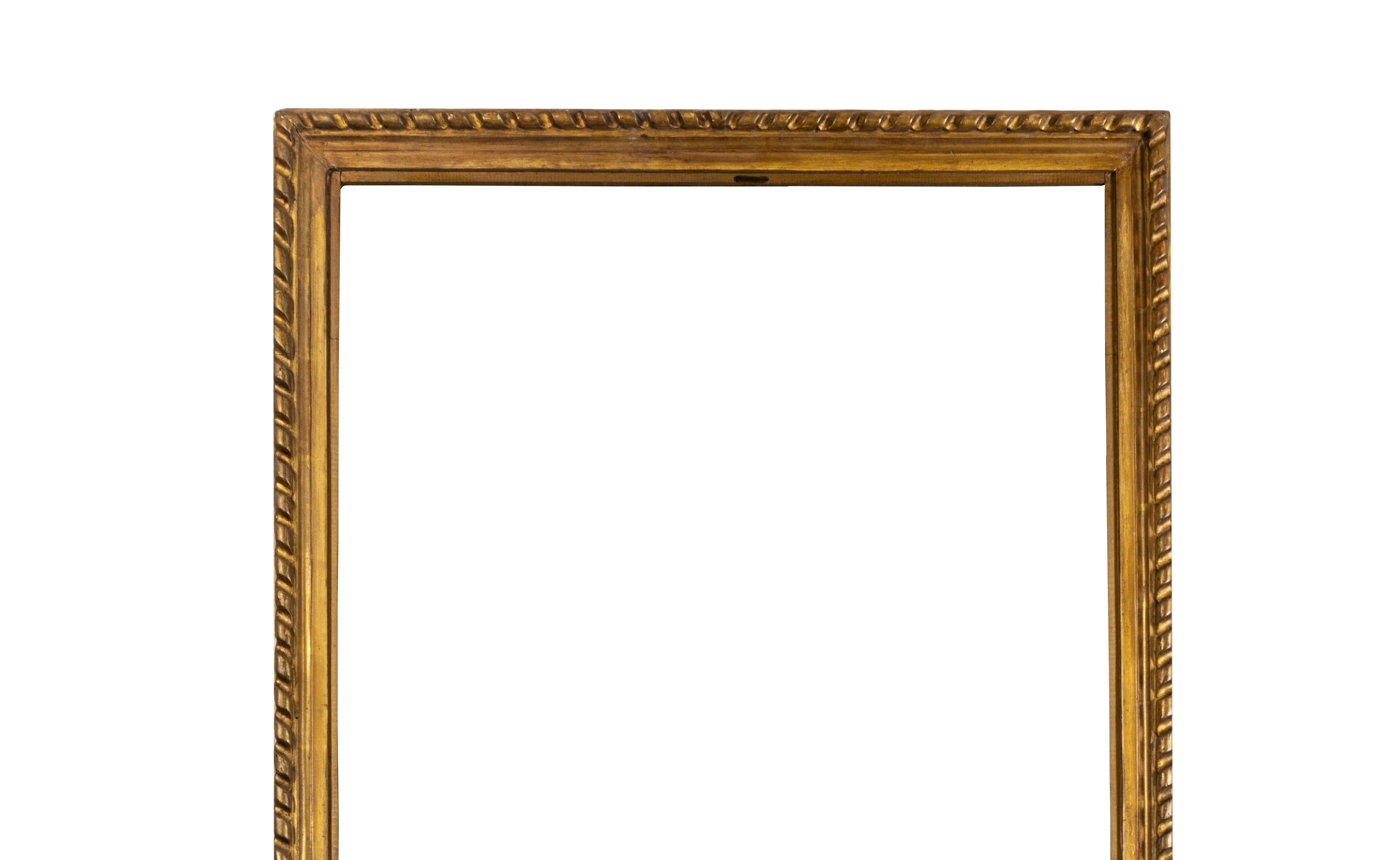 French Golden Chestnut Frame, Early 20th Century For Sale