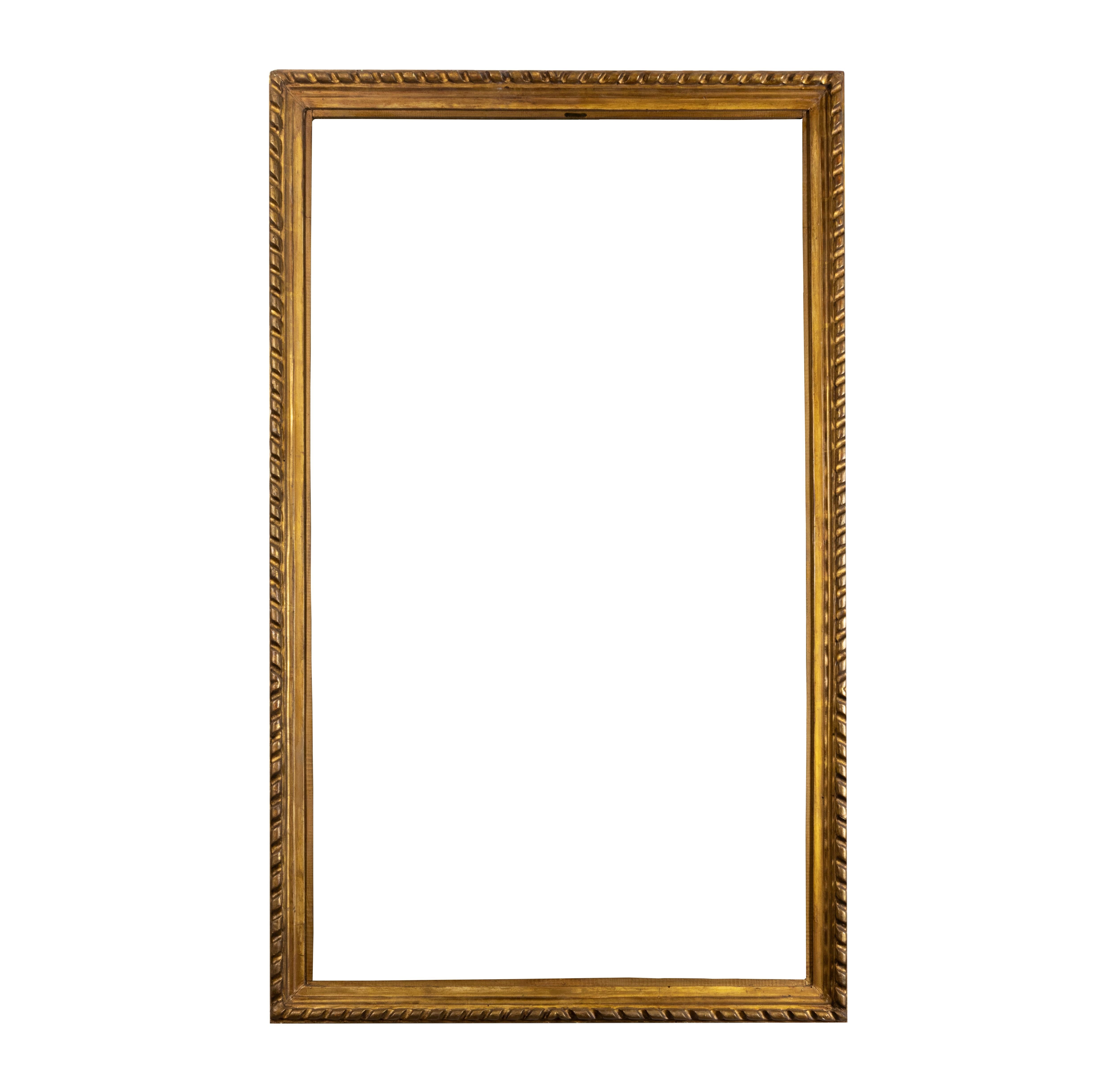 Golden Chestnut Frame, Early 20th Century In Fair Condition For Sale In Lisbon, PT