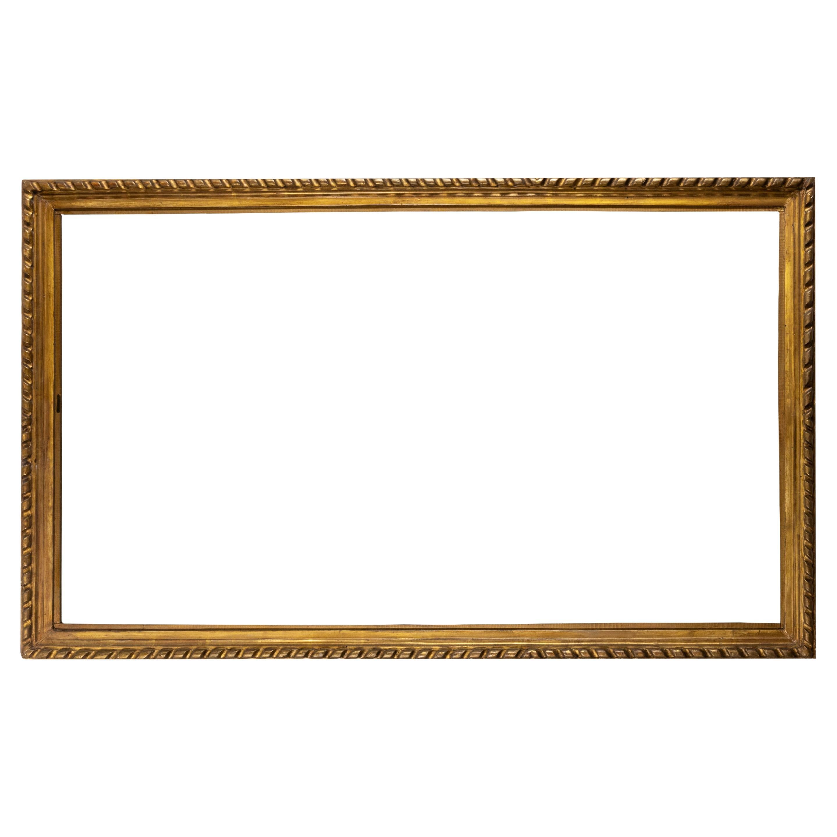 Golden Chestnut Frame, Early 20th Century For Sale