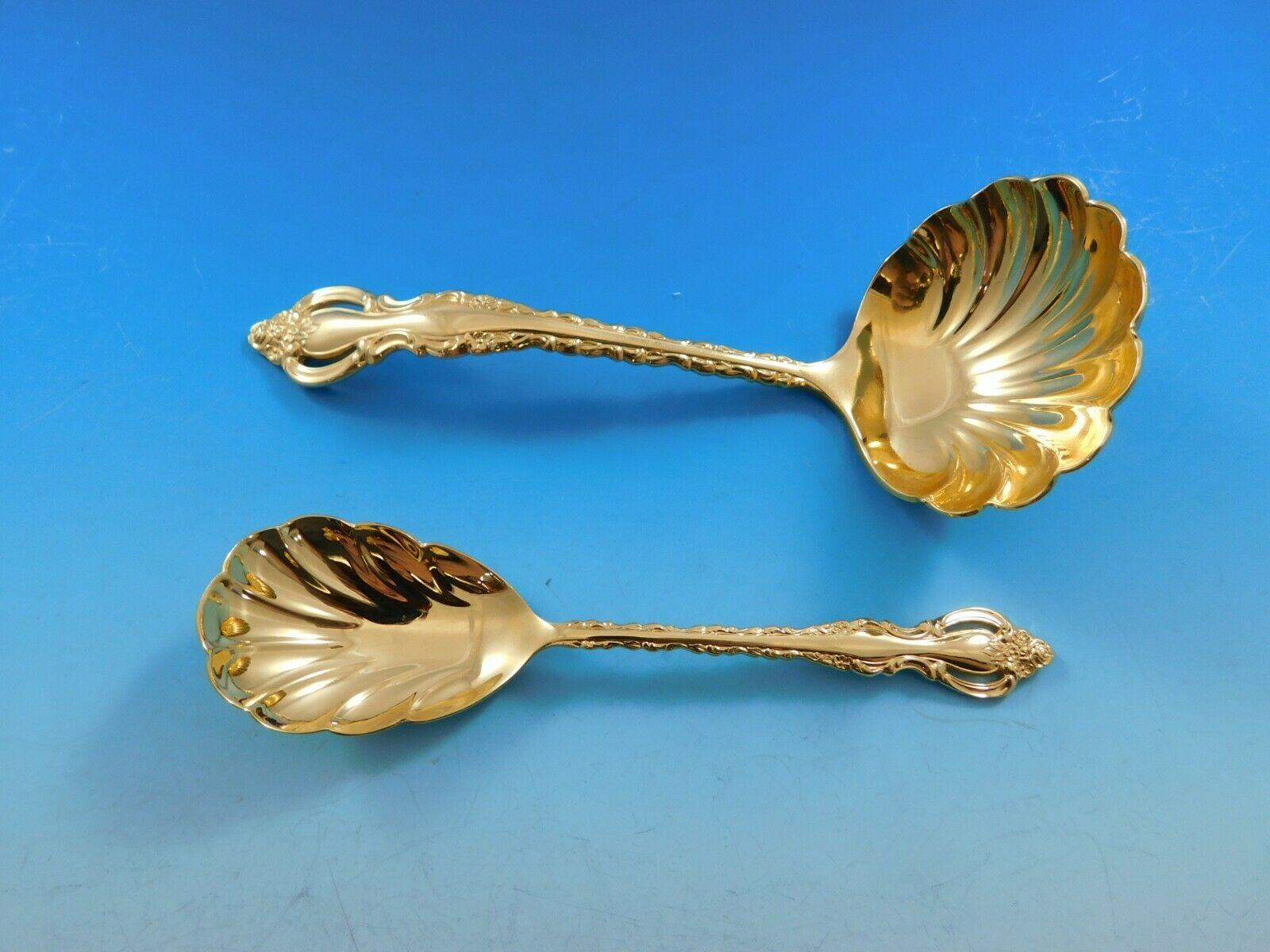 Golden Countess by International Goldware Flatware Set for 12 Service 54 Pc Gold 1