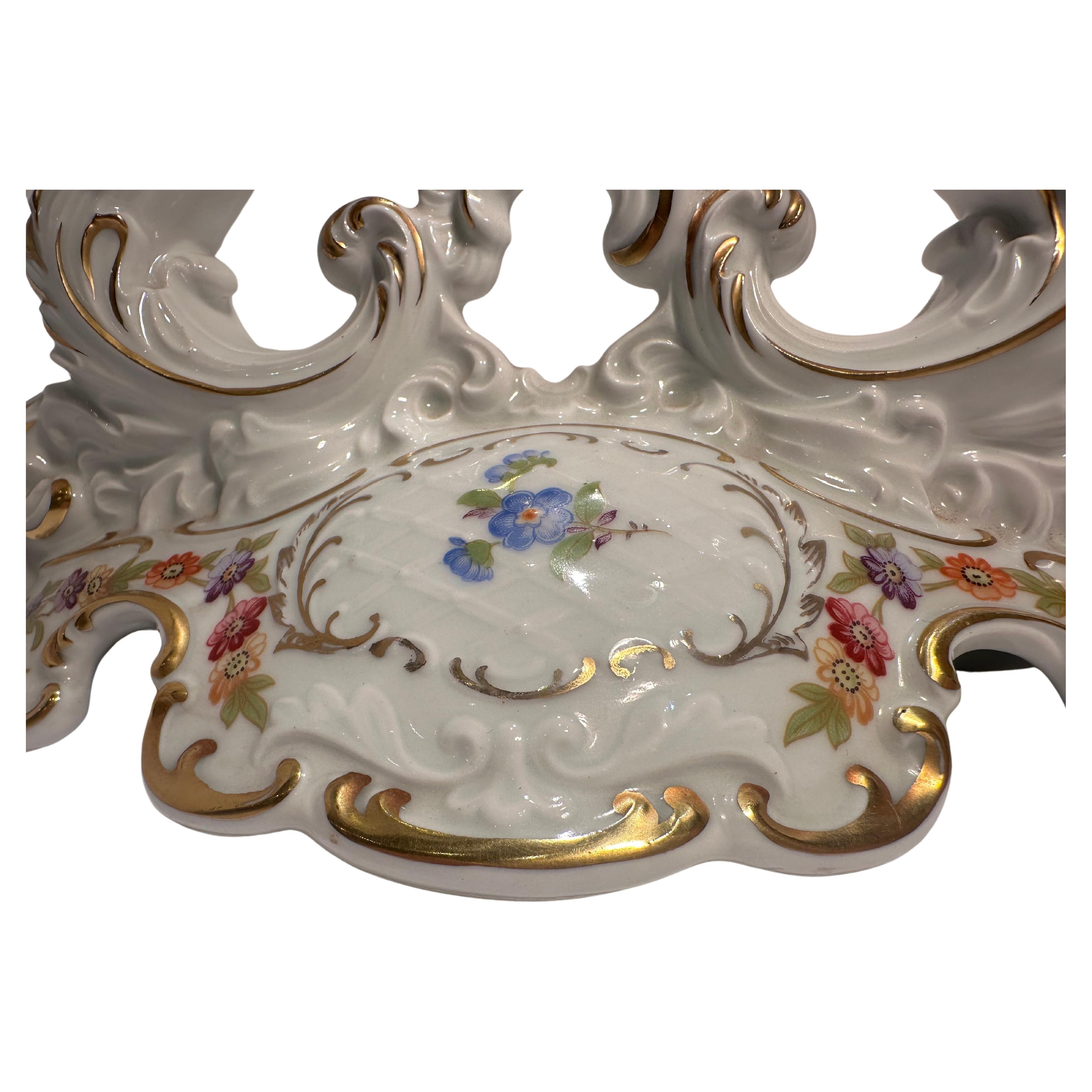 Exquisite, sehr schwer zu finden, Golden Crown E & R Schumann Arzberg Bavaria 
