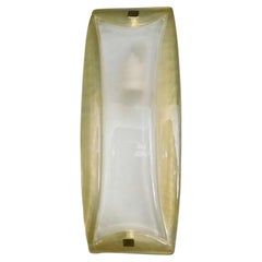 Golden Deco Murano Sconces, 3 Available
