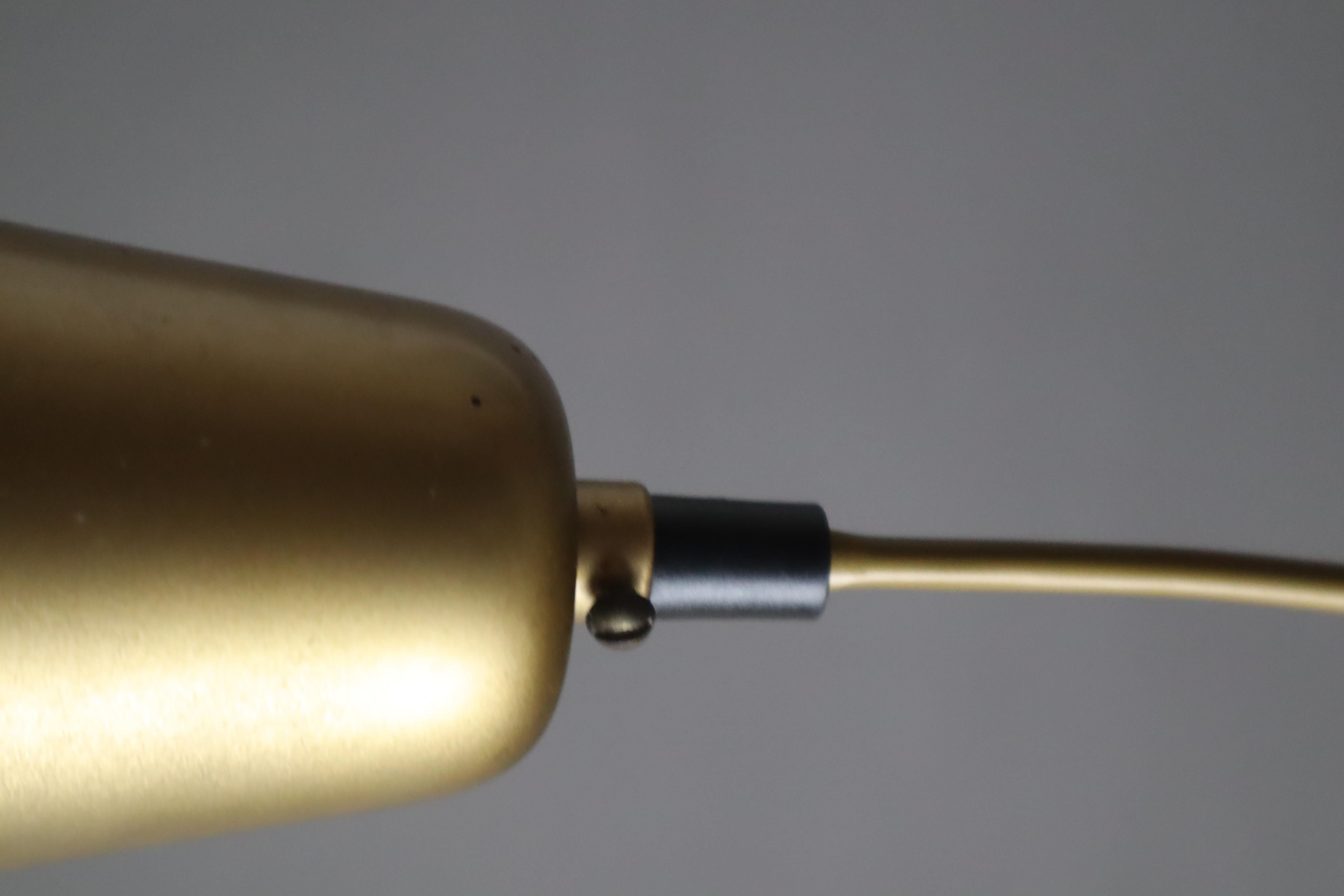 Suspension Diabalo en or par Egon Hillebrand pour Hillebrand Lighting, années 1950 en vente 9