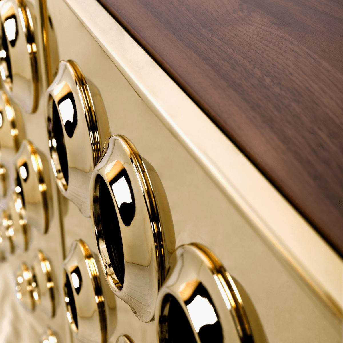 XXIe siècle et contemporain Buffet Golden Doors en vente