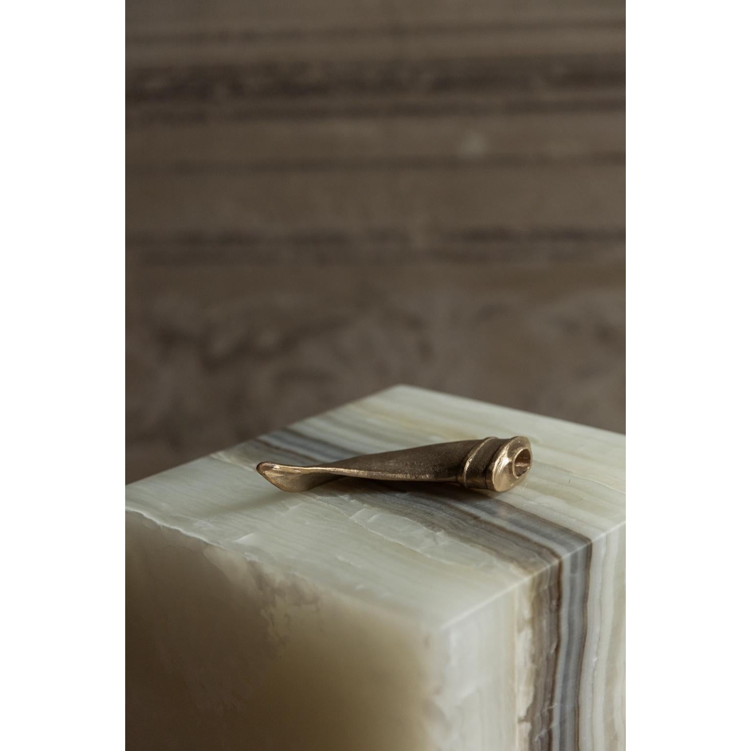 Post-Modern Golden Edition, Unique Bronze Lighter by Rick Owens